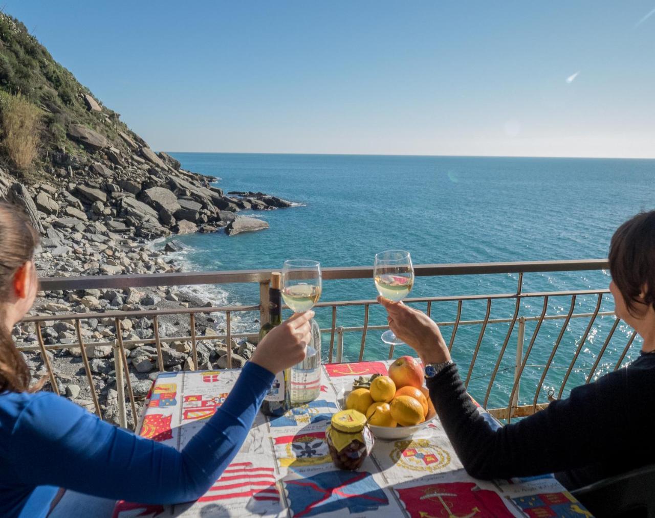 Unda De Ma Sea View Terrace Apartment Vernazza Dış mekan fotoğraf